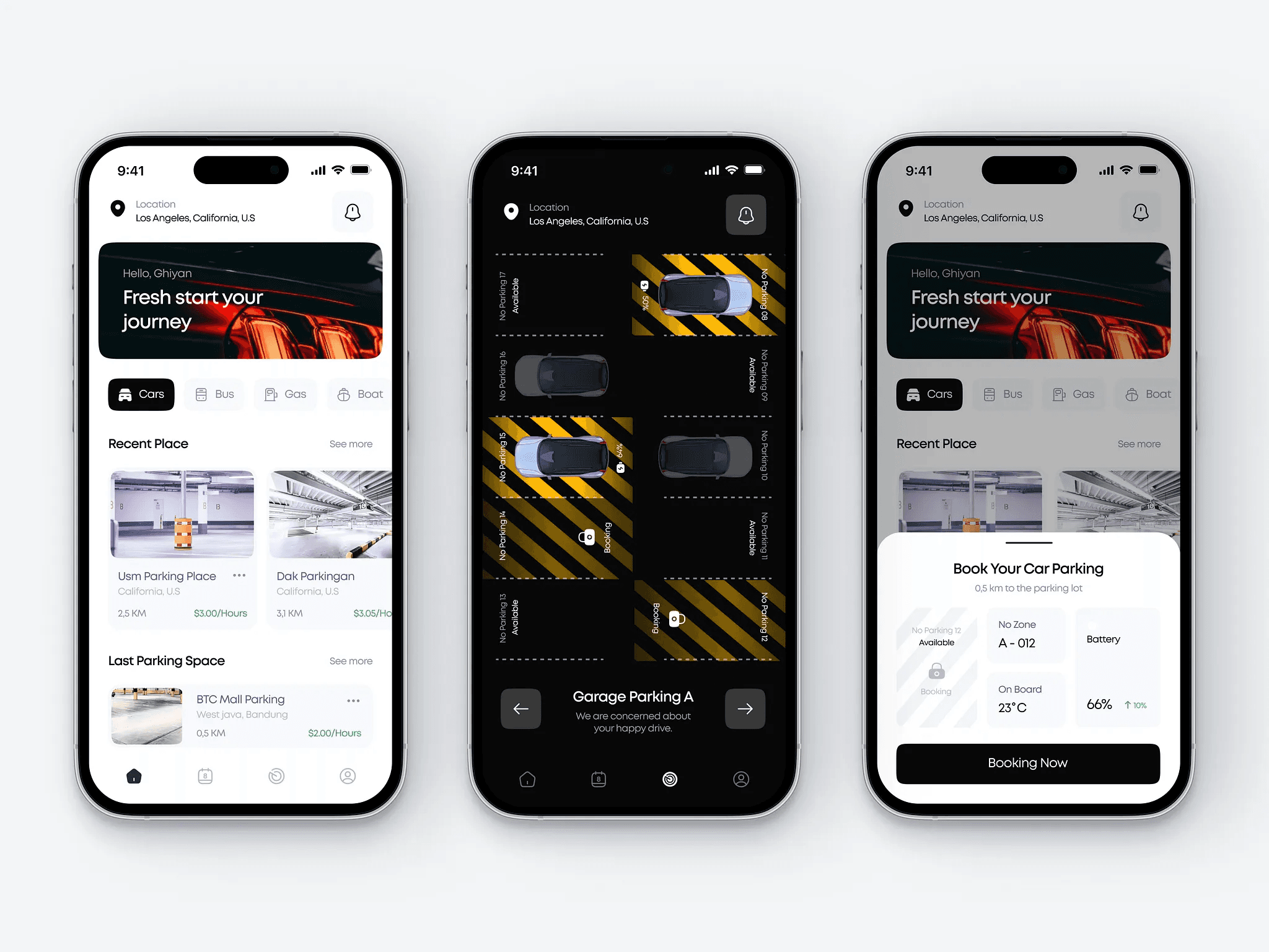 Mobile App Interface