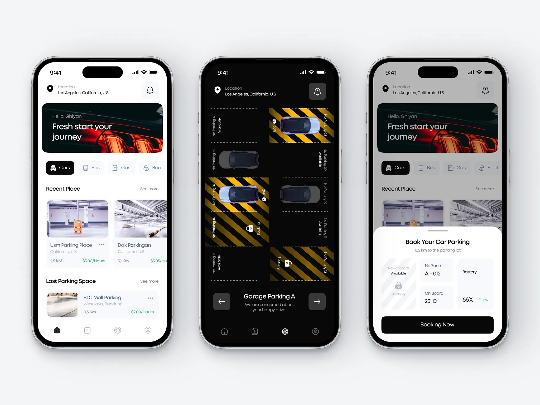 Mobile App Interface